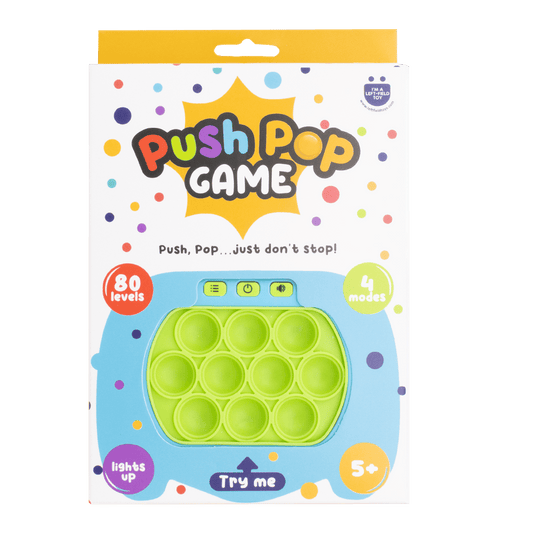 Light Up Push Popper Fidget Game